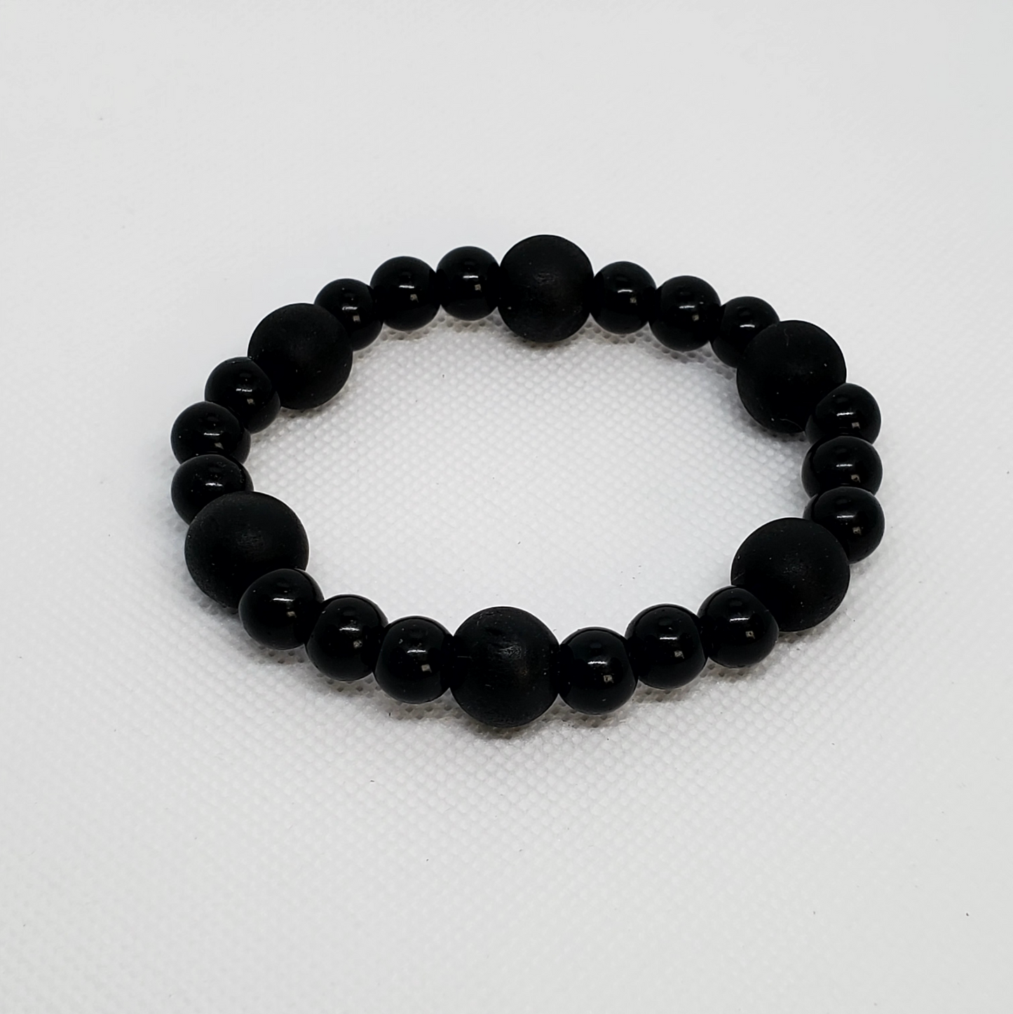NOIR link Bead Bracelet