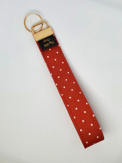 Polka Dot Wristlet