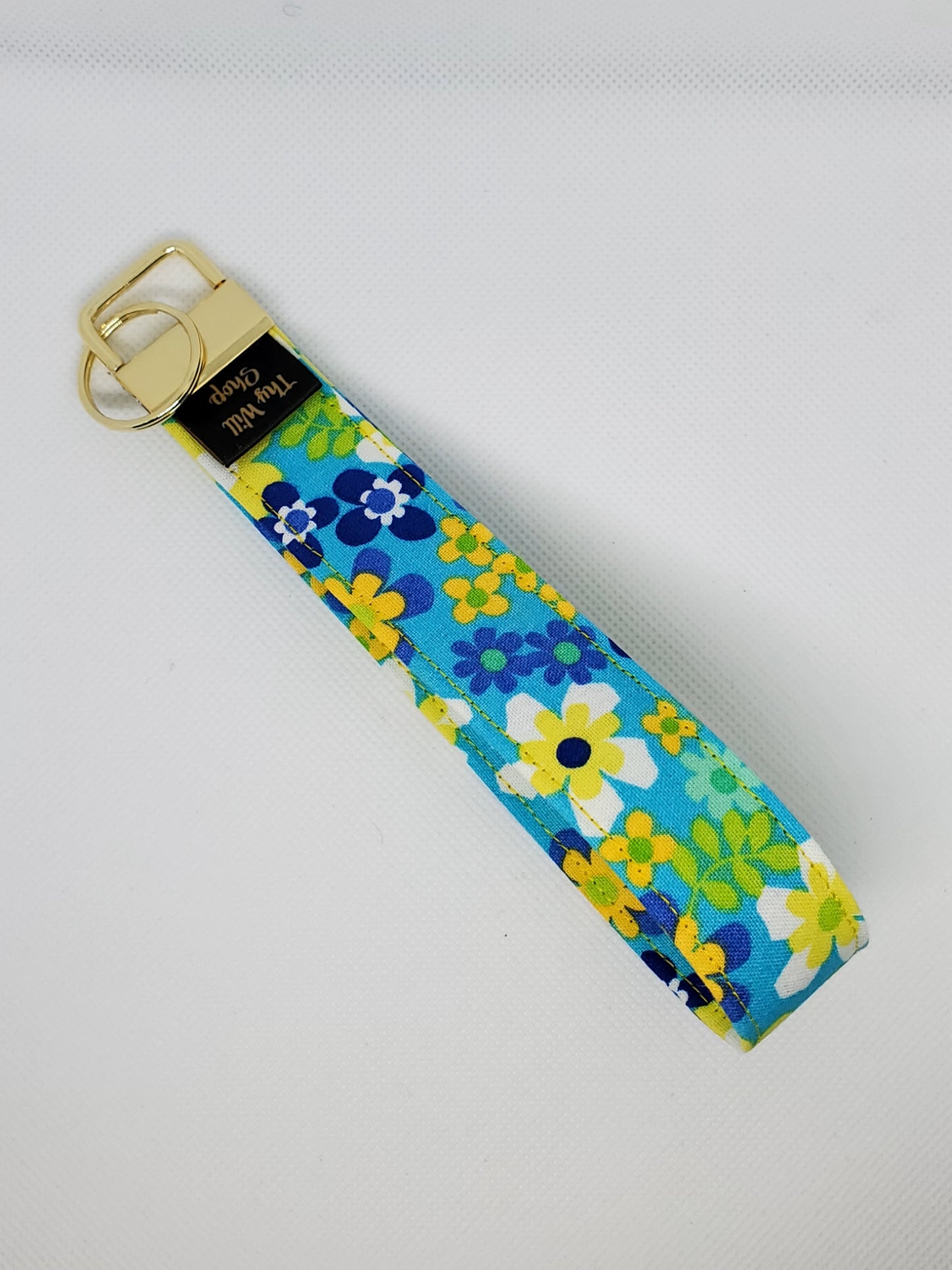 Spring Flower Wristlet