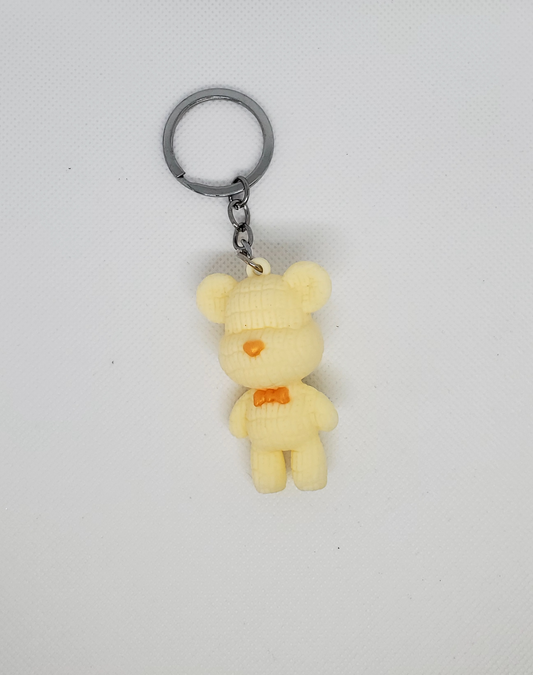 Sunny Bear Charm Keychain