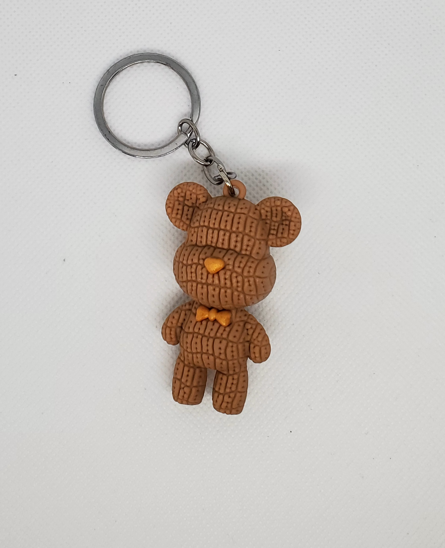 Cocoa Cub Bear Charm Keychain