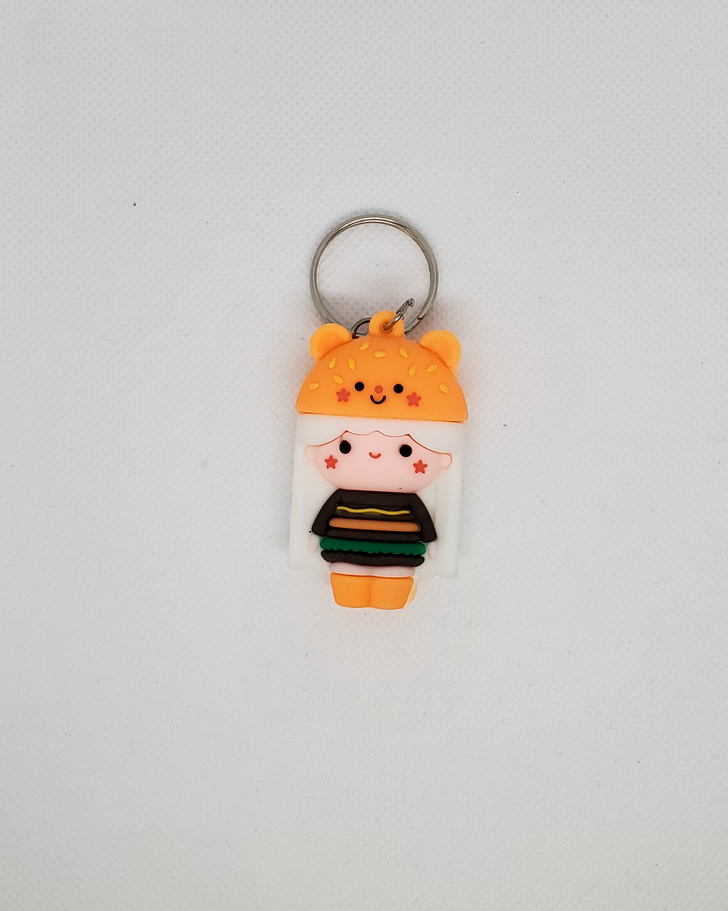 start bear girl doll Keychain