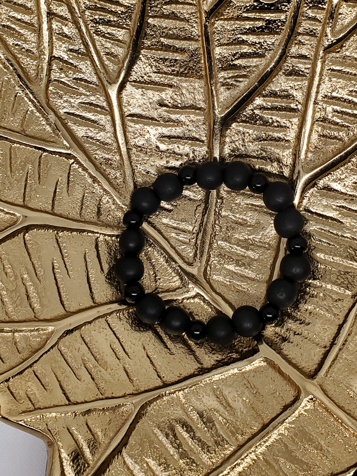 NOIR Bead Bracelet