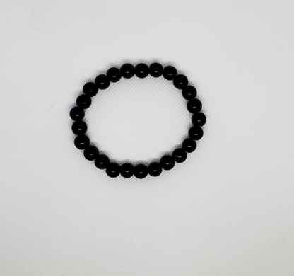 NOIR link Bead Bracelet