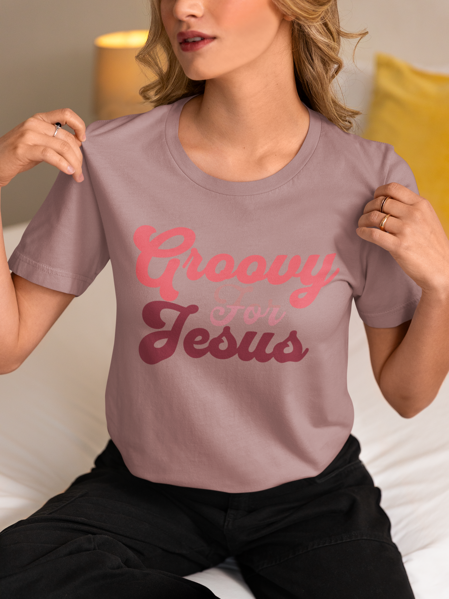 Groovy for Jesus Tee