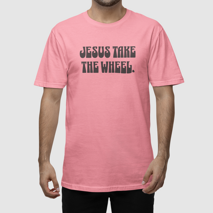 Jesus Take the Wheel Tee